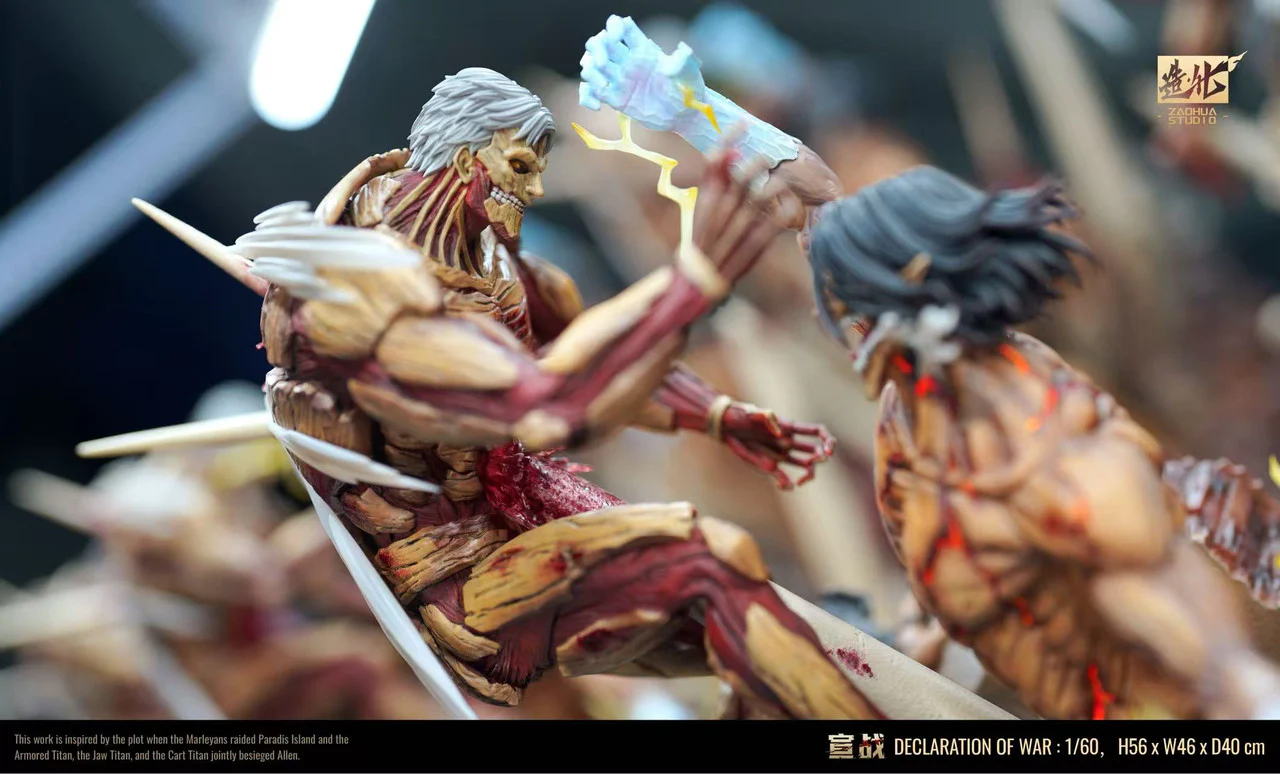 Attack on Titan - Declaration of War | Resin Statue | by ZaoHua Studio