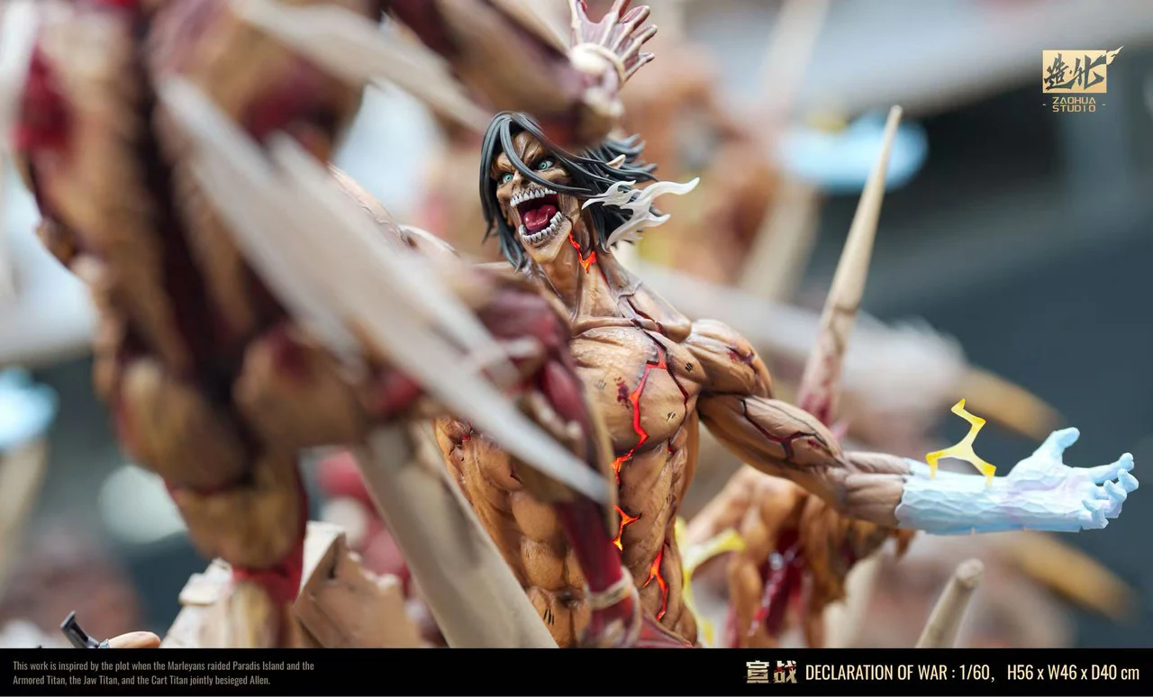 Attack on Titan - Declaration of War | Resin Statue | by ZaoHua Studio