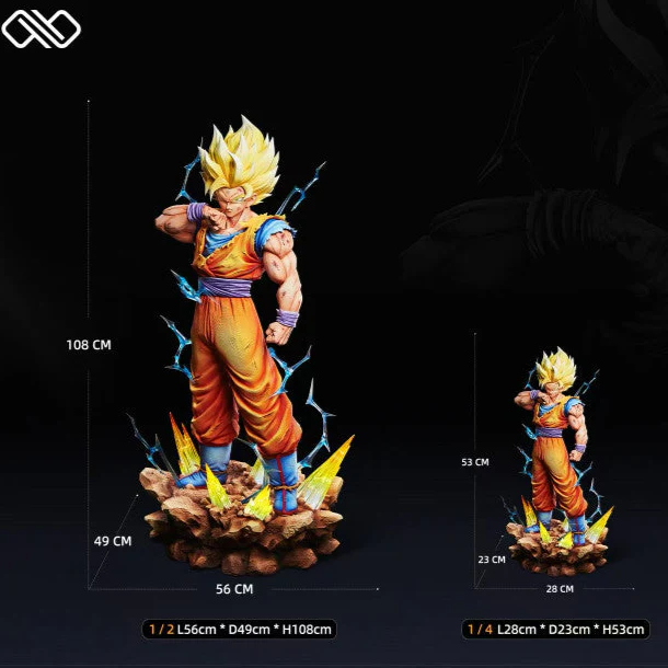 Dragon Ball - SS2 Goku | 1:4/1:2 Resin Statue | by Infinite Studio
