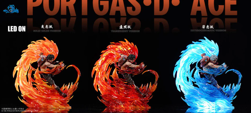 One Piece - Portgas D. Ace | Resin Statue | by Po Lang Studio