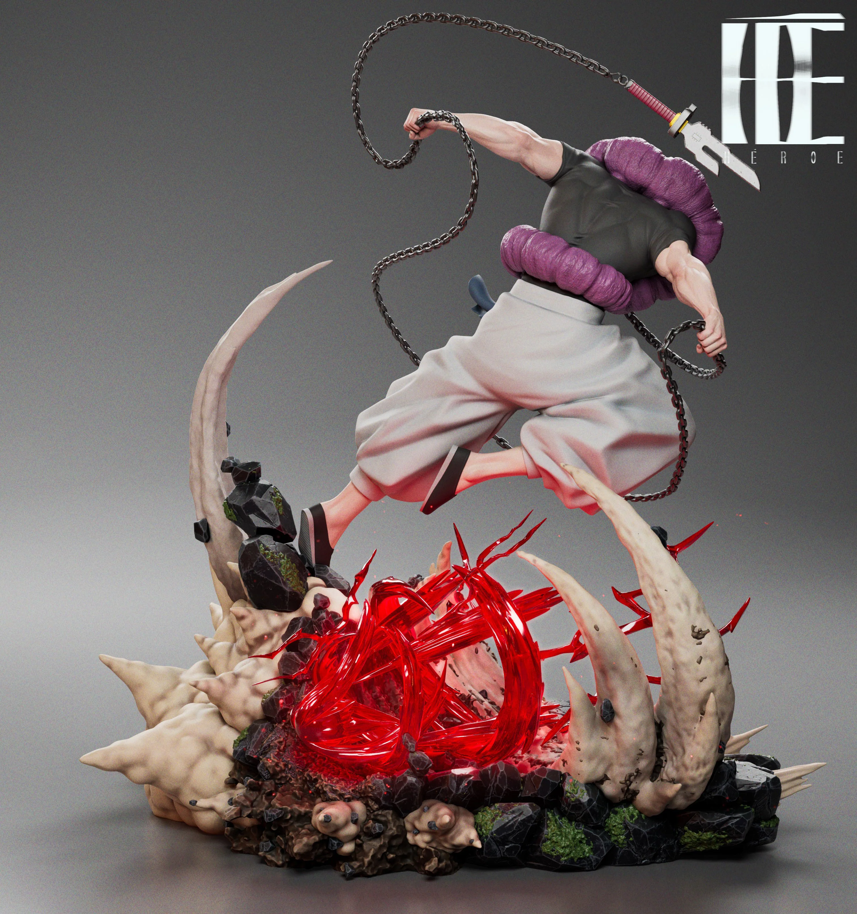 Jujutsu Kaisen - Fushiguro Toji | 1:6 Resin Statue | von Heroe Collectibles