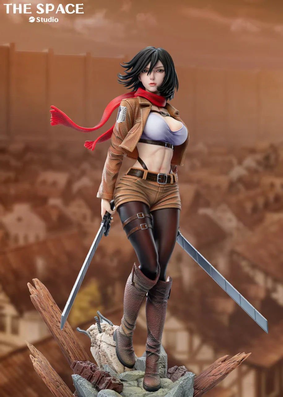 Attack on Titan - Mikasa Ackerman | 1:6/1:4 Resin Statue | by The Space Studio