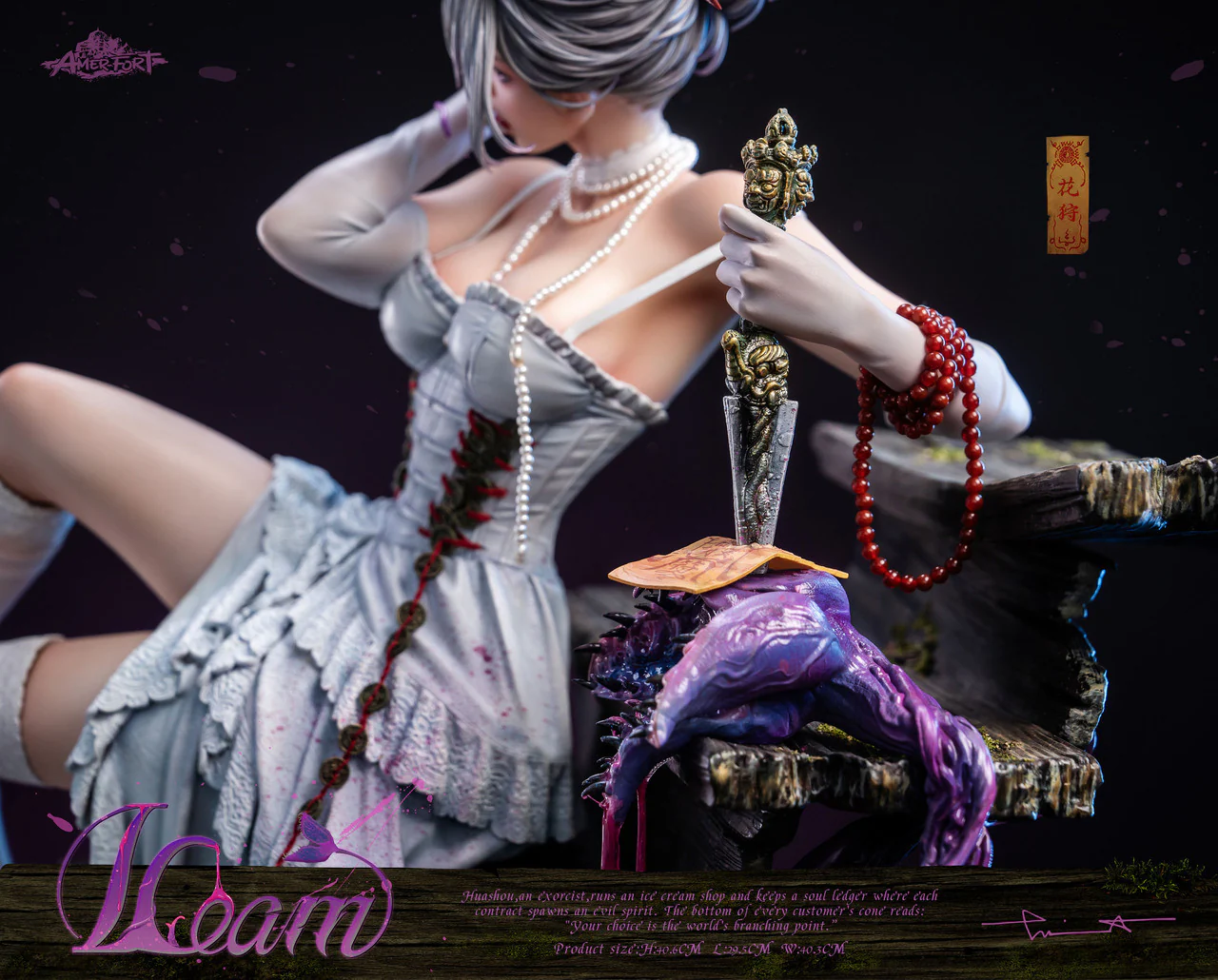 Amer Fort Series - Huashou | 1:4 Resin Statue | by PiJi ft. LouLL AroLL Studios