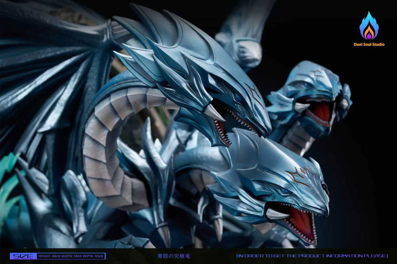 Yu-Gi-Oh! - Blue-Eyes Ultimate Dragon | Resin Statue | by DS Studio