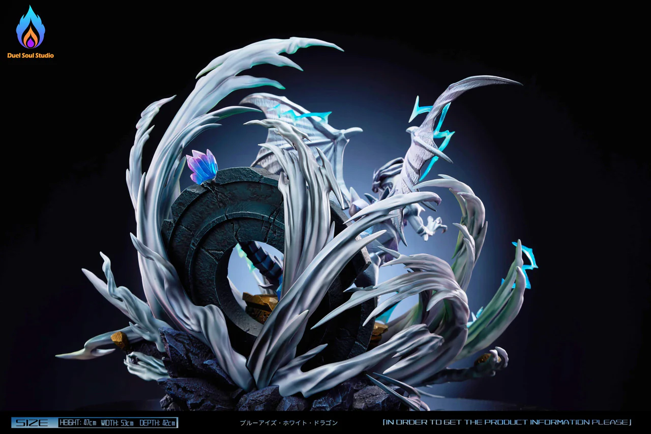 Yu-Gi-Oh! - Blue-Eyes White Dragon | Resin Statue | by DS Studio