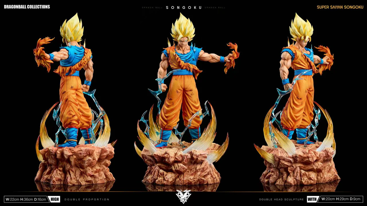 Dragon Ball - SS2 Goku | Resin Statue | by OKR Studio