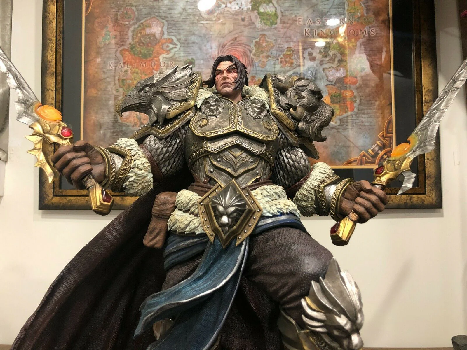 World of Warcraft - Varian Wrynn | 1:5 Resin Statue | vom Bigfoot Studio