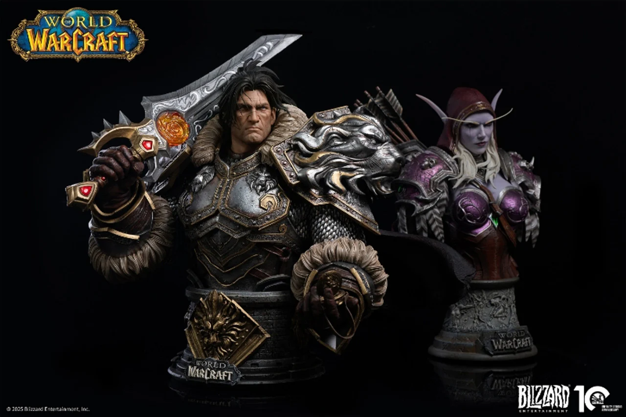 World of Warcraft - Varian Wrynn | 1:3 Resin Statue | by Blizzard