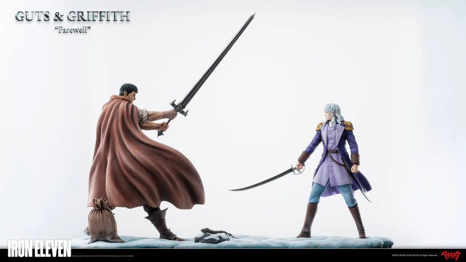 Berserk - Guts & Griffith | 1:6 Resin Statue | by Iron Eleven Studio