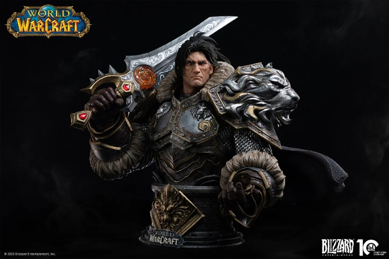 World of Warcraft - Varian Wrynn | 1:3 Resin Statue | by Blizzard