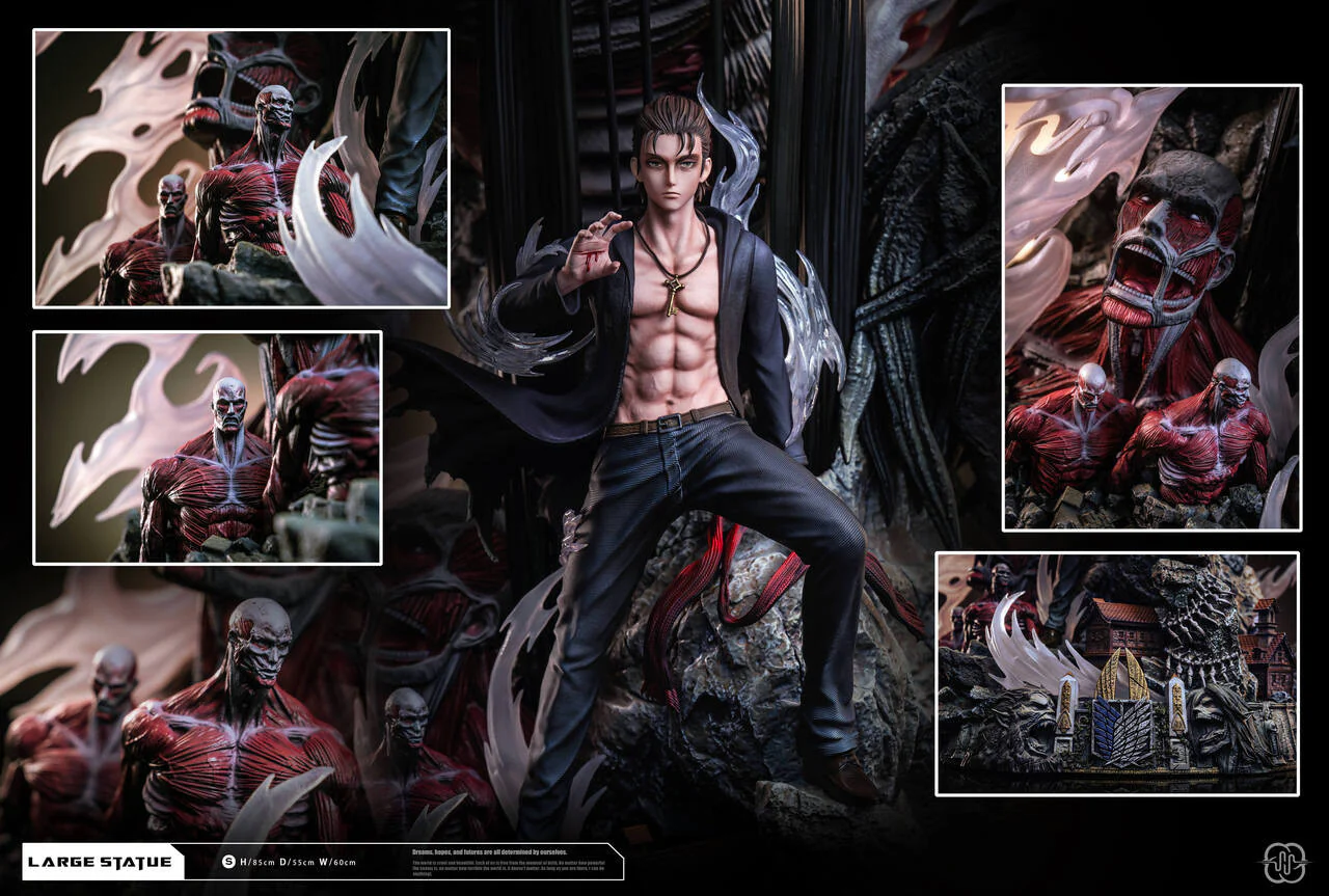 Attack on Titan - Eren Jaeger | 1:6 Resin Statue | by Hertz Studio