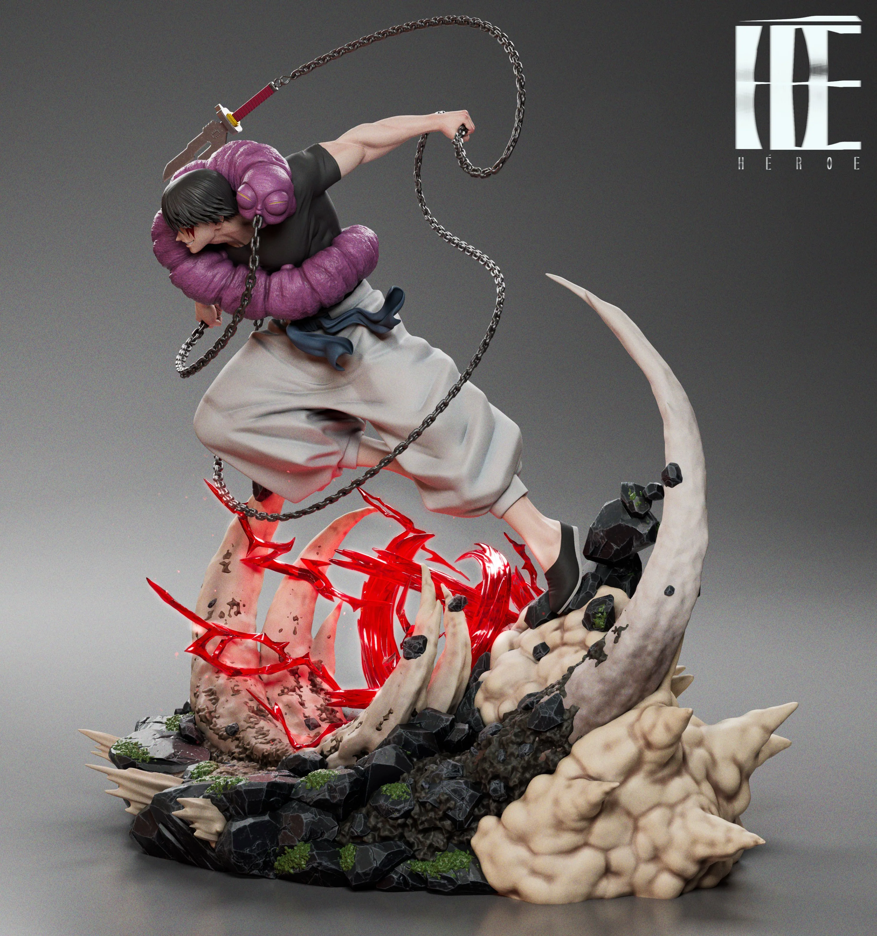 Jujutsu Kaisen - Fushiguro Toji | 1:6 Resin Statue | von Heroe Collectibles