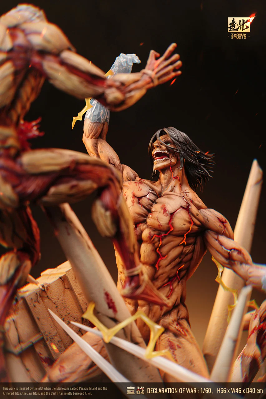 Attack on Titan - Declaration of War | Resin Statue | by ZaoHua Studio