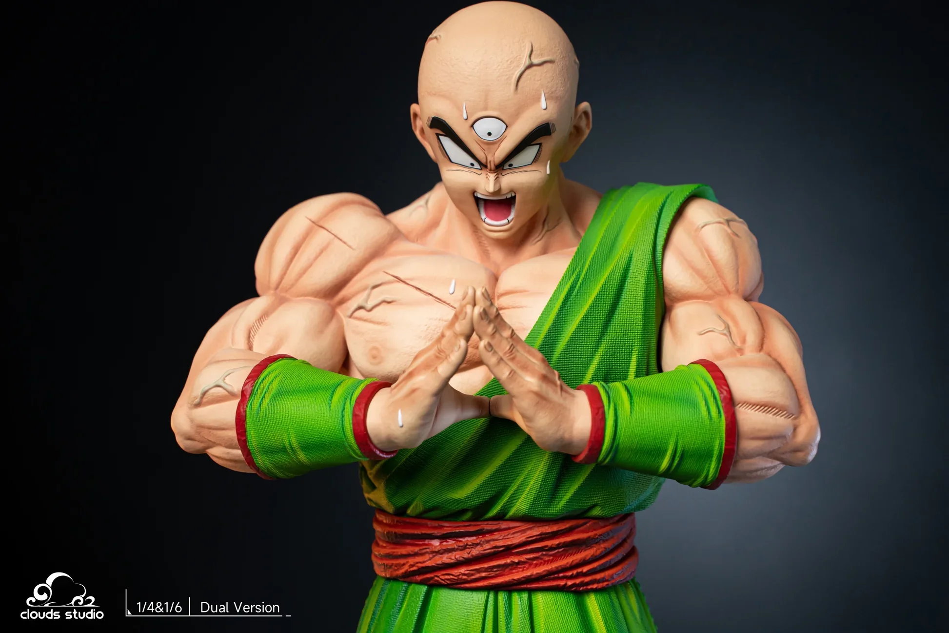 Dragon Ball - Tien Shinhan Deluxe | 1:4 Resin Statue | by Clouds Studio