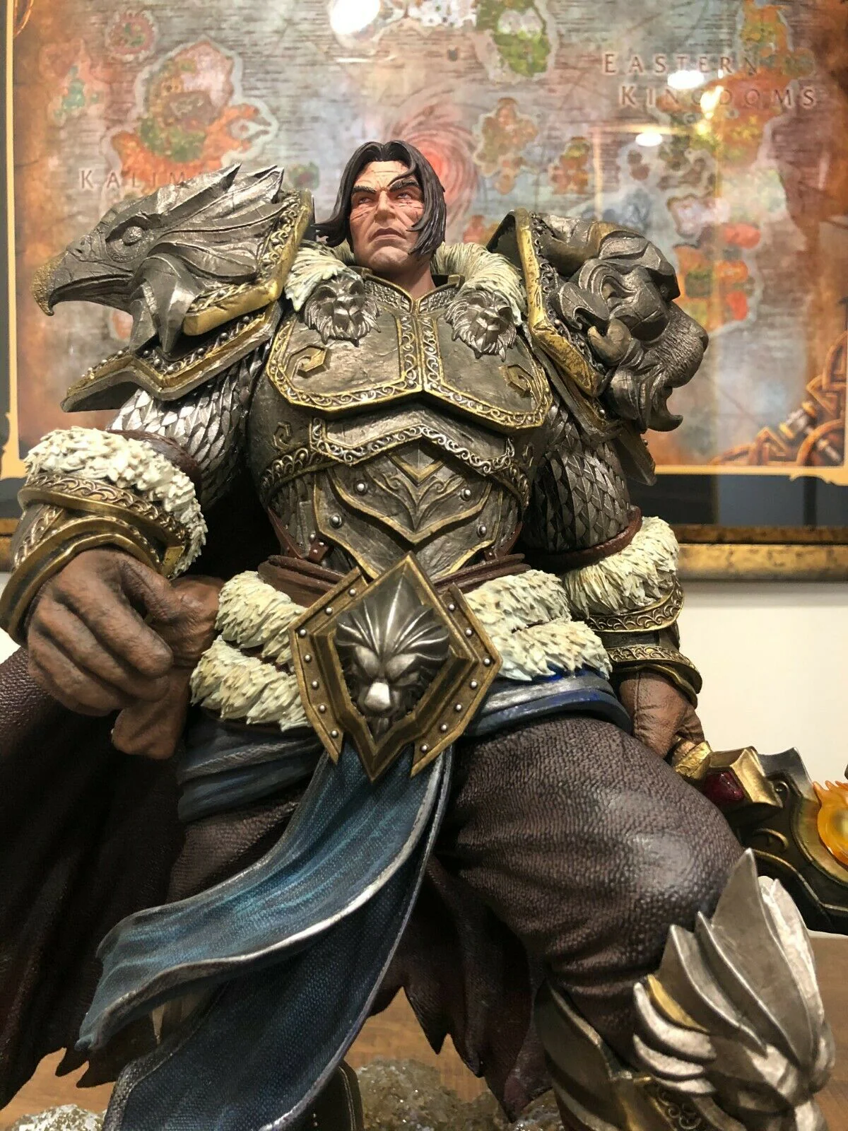 World of Warcraft - Varian Wrynn | 1:5 Resin Statue | vom Bigfoot Studio