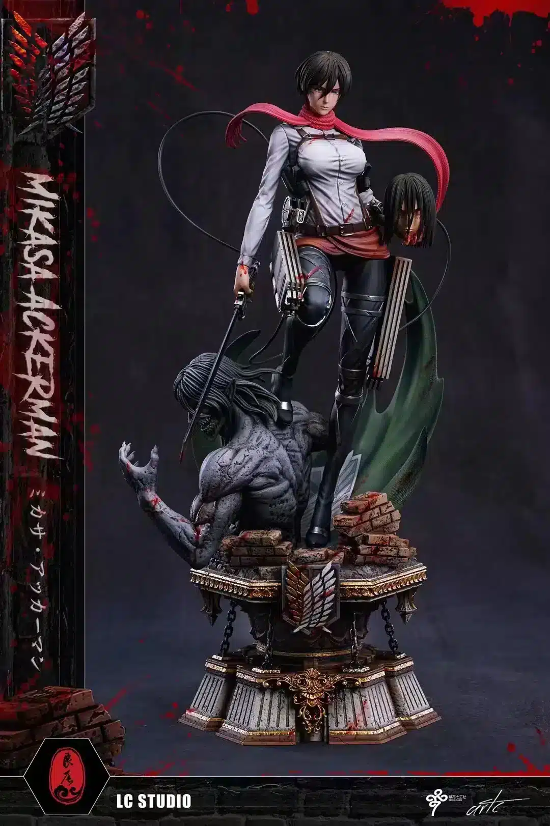 Attack on Titan - Mikasa Ackerman | 1:6 Resin Statue | von LC Studio