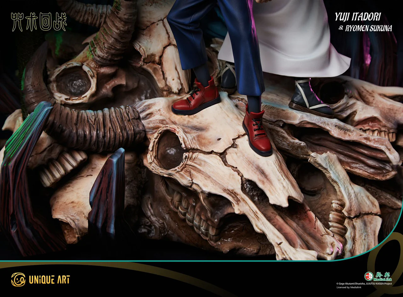 Jujutsju Kaisen - Itadori Yuji & Ryomen Sukuna | 1:6 Resin Statue | by Unique Art Studio