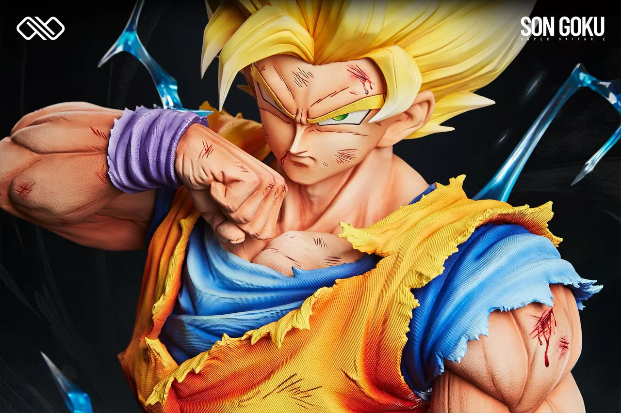 Dragon Ball - SS2 Goku | 1:4/1:2 Resin Statue | by Infinite Studio