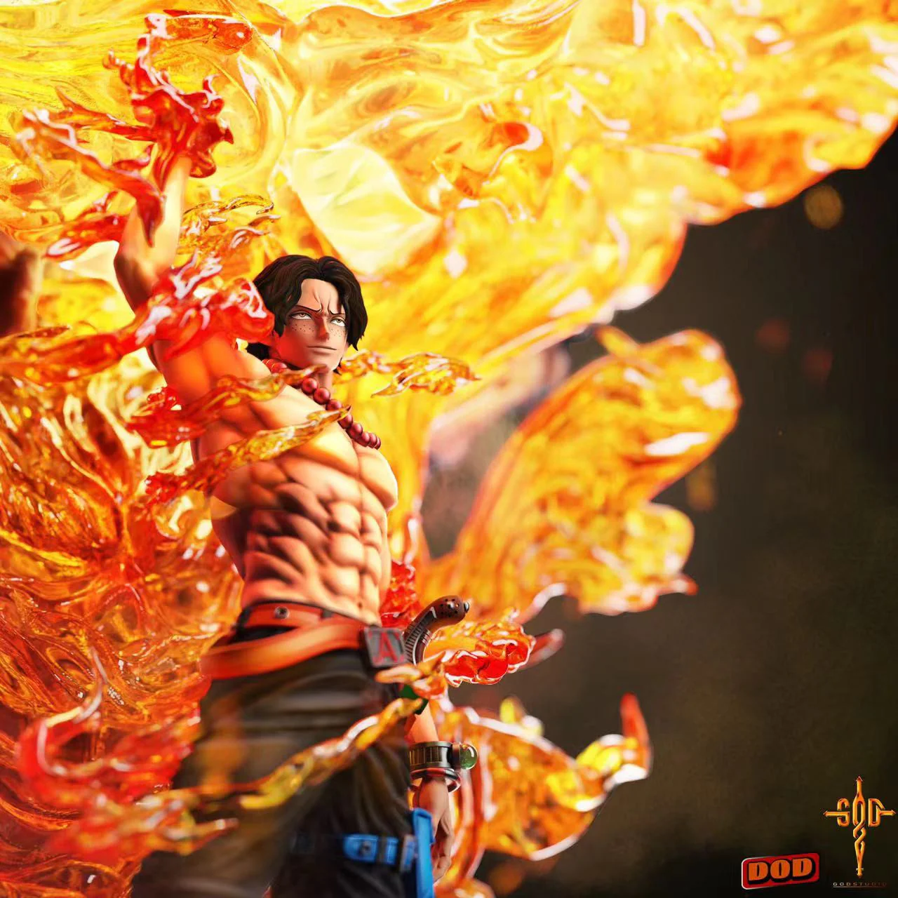 One Piece - Portgas D. Ace | 1:4 Resin Statue | von DOD & GOD Studios