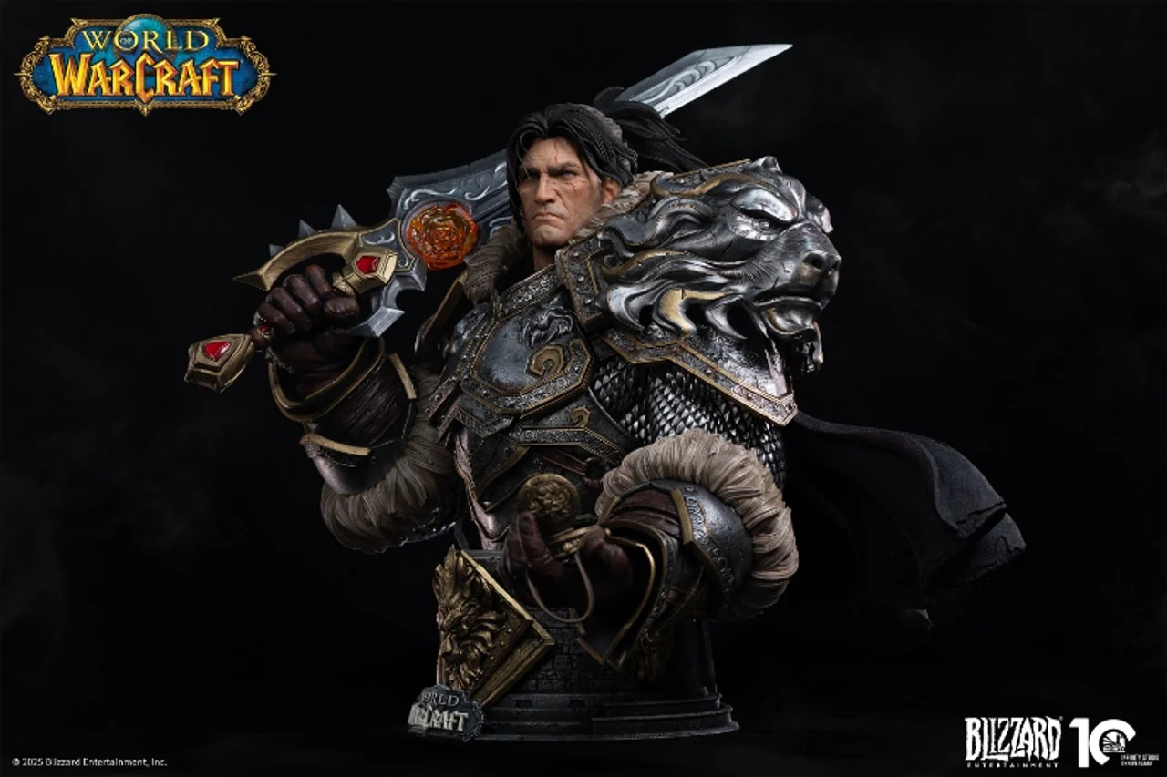 World of Warcraft - Varian Wrynn | 1:3 Resin Statue | by Blizzard