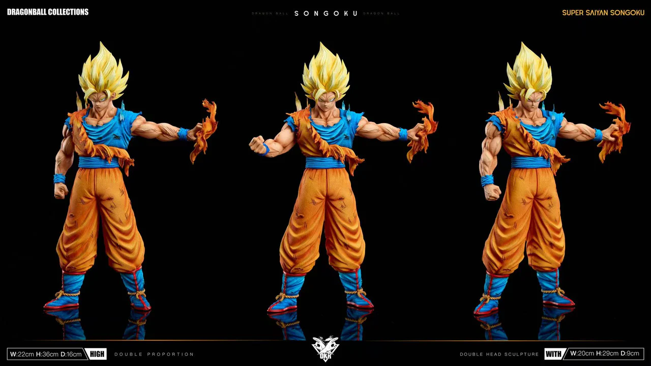 Dragon Ball - SS2 Goku | Resin Statue | by OKR Studio