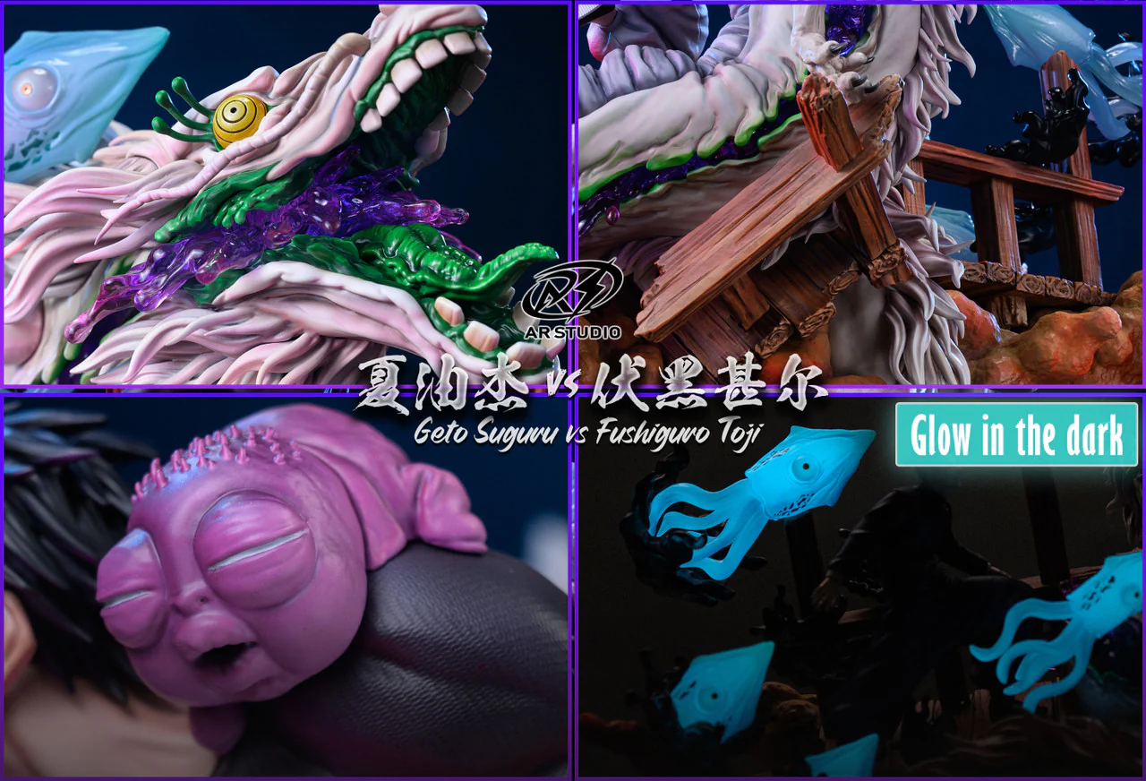 Jujutsu Kaisen - Geto Suguru vs. Toji Fushiguro | 1:6 Resin Statue | by AR Studio