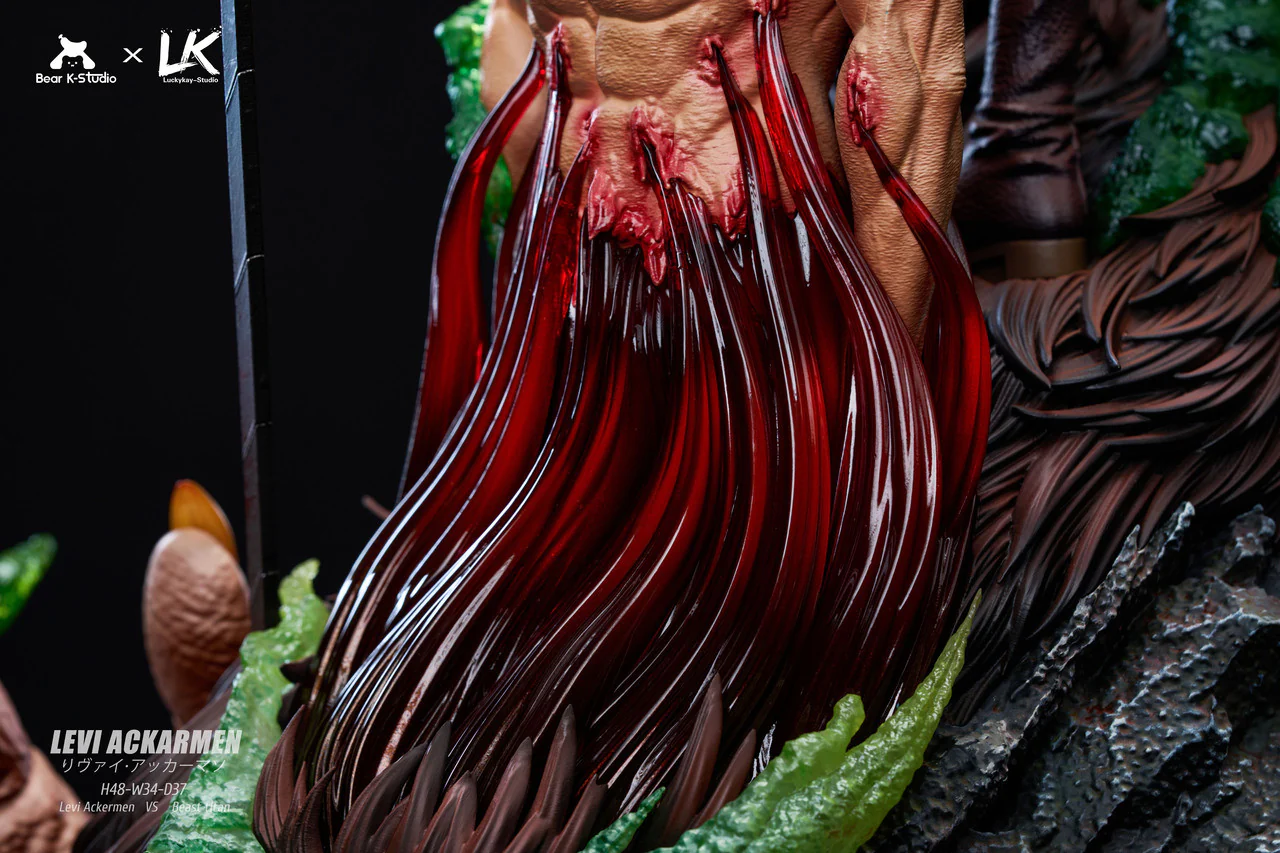 Attack on Titan - Levi Ackerman | Resin Statue | by BK Studio × LK Studio