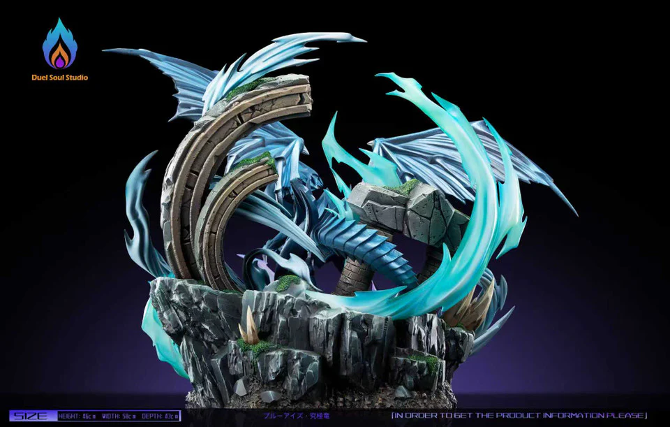 Yu-Gi-Oh! - Blue-Eyes Ultimate Dragon | Resin Statue | by DS Studio