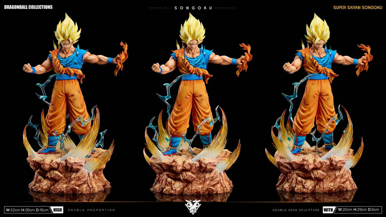 Dragon Ball - SS2 Goku | Resin Statue | by OKR Studio