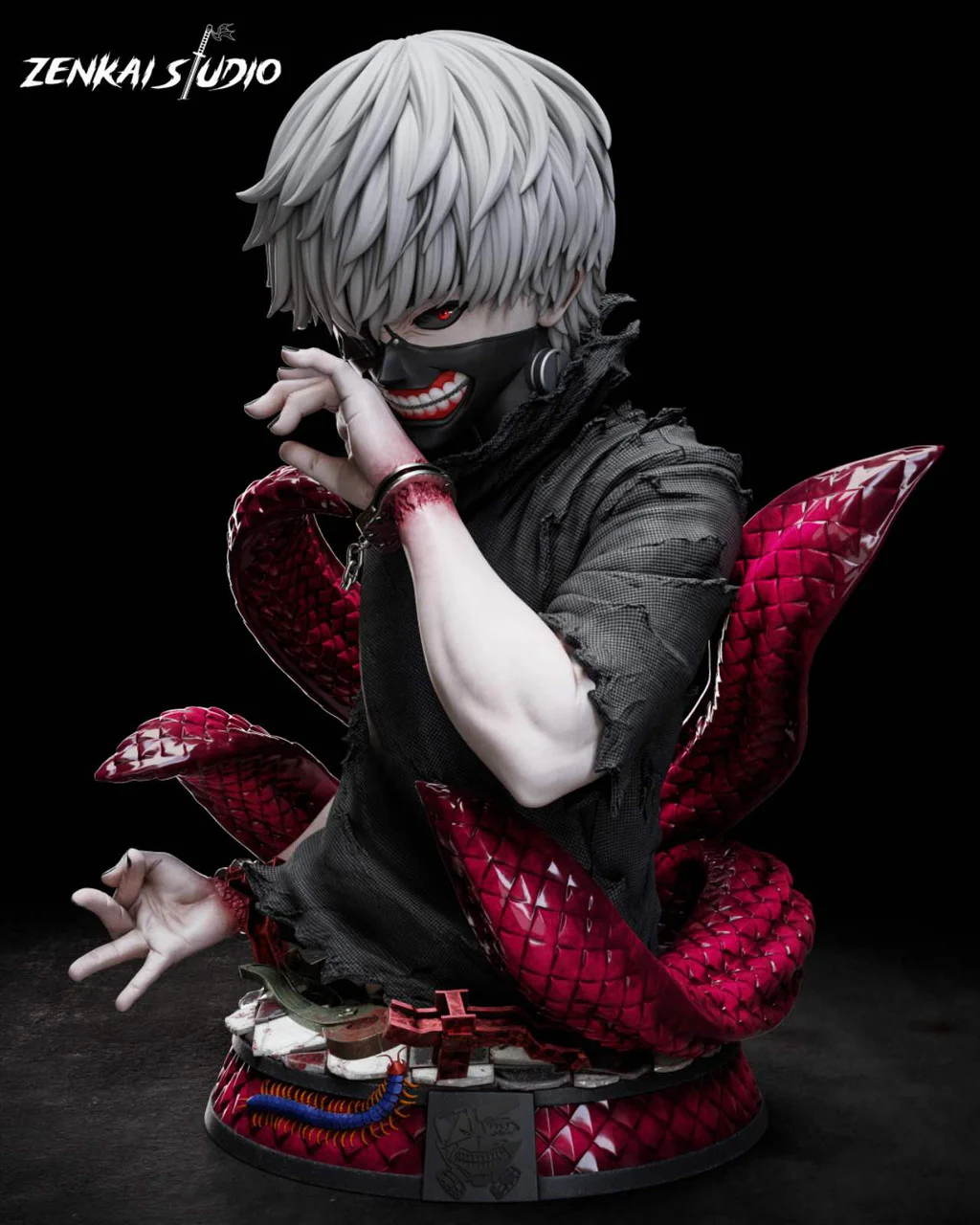 Tokyo Ghoul - Kaneki Ken | 1:1 Resin Statue | by Zenkai Studio
