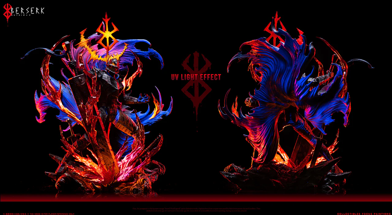 Berserk - Guts | 1:6/1:4 Resin Statue | by BBA & SY Studio