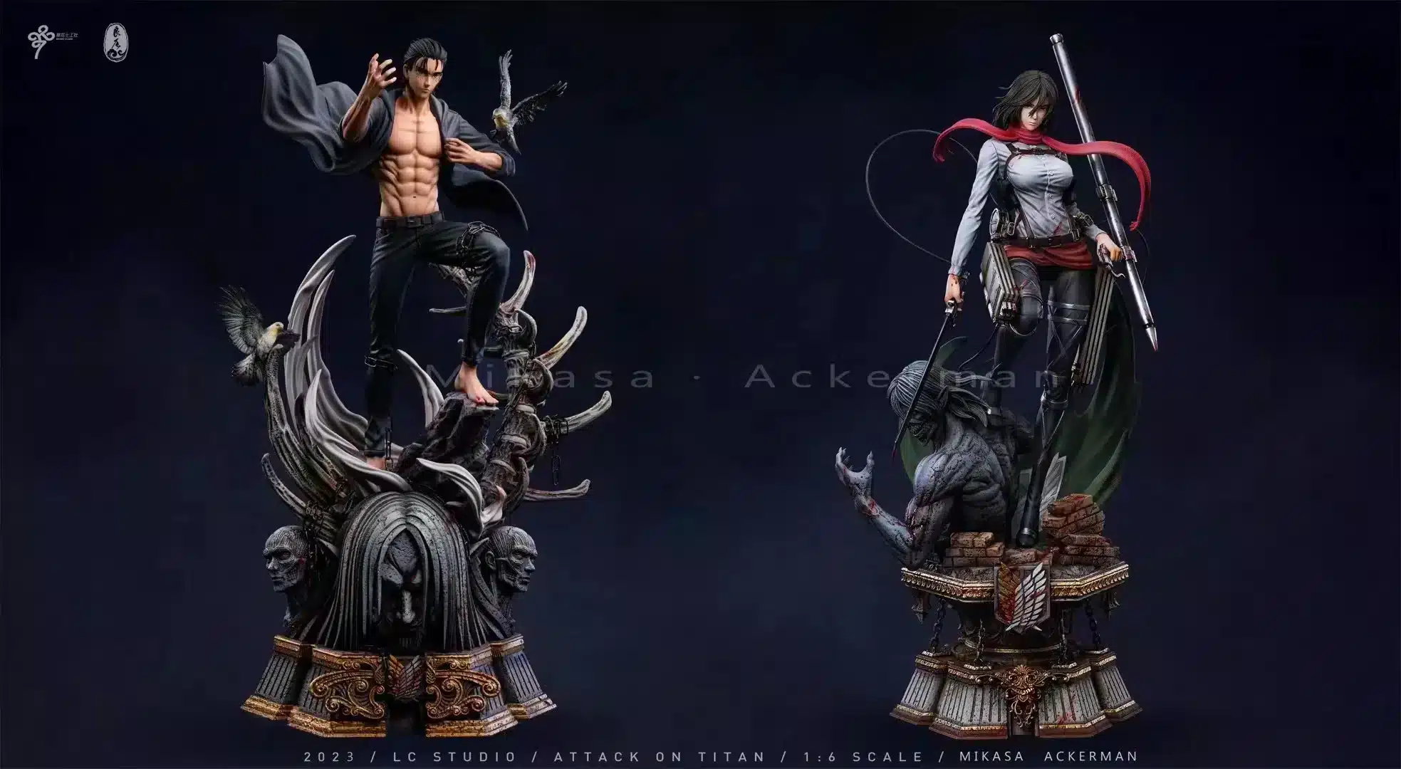 Attack on Titan - Mikasa Ackerman | 1:6 Resin Statue | von LC Studio