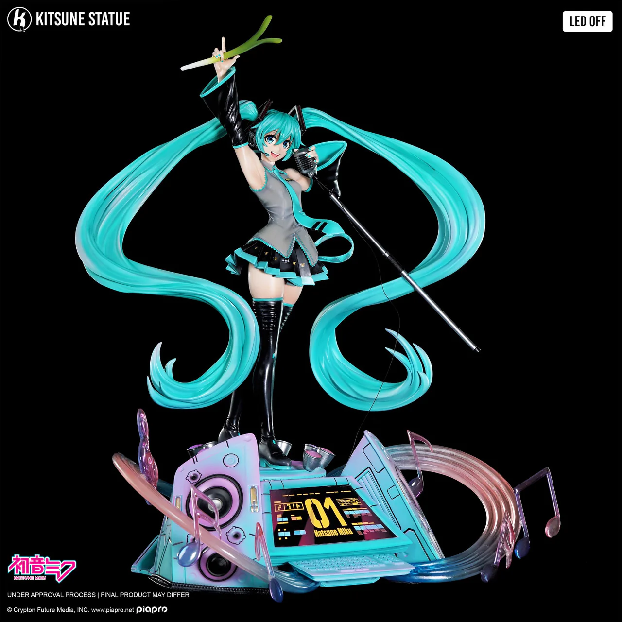 Vocaloid - Hatsune Miku | 1:6 Resin Statue | by Kitsune Statue Studio with LED Licensed