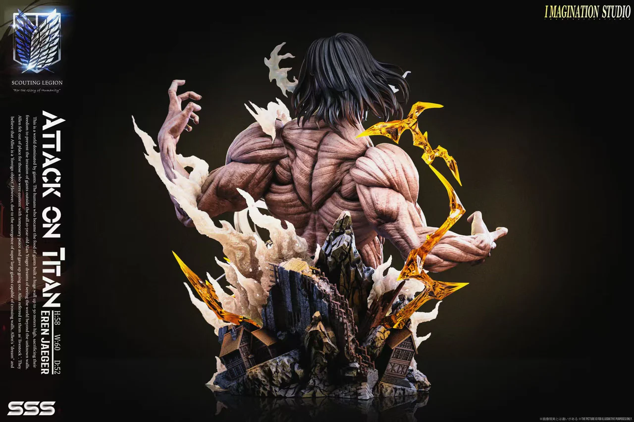 Attack on Titan - Eren Jaeger | 1:6 Resin Statue | by Imagination Studio