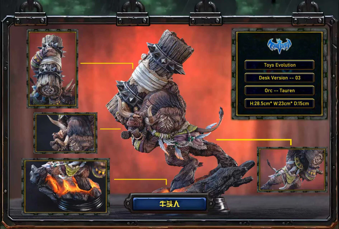 Warcraft - Tauren | 1:6 Resin Statue | by Toys Evolution Studio