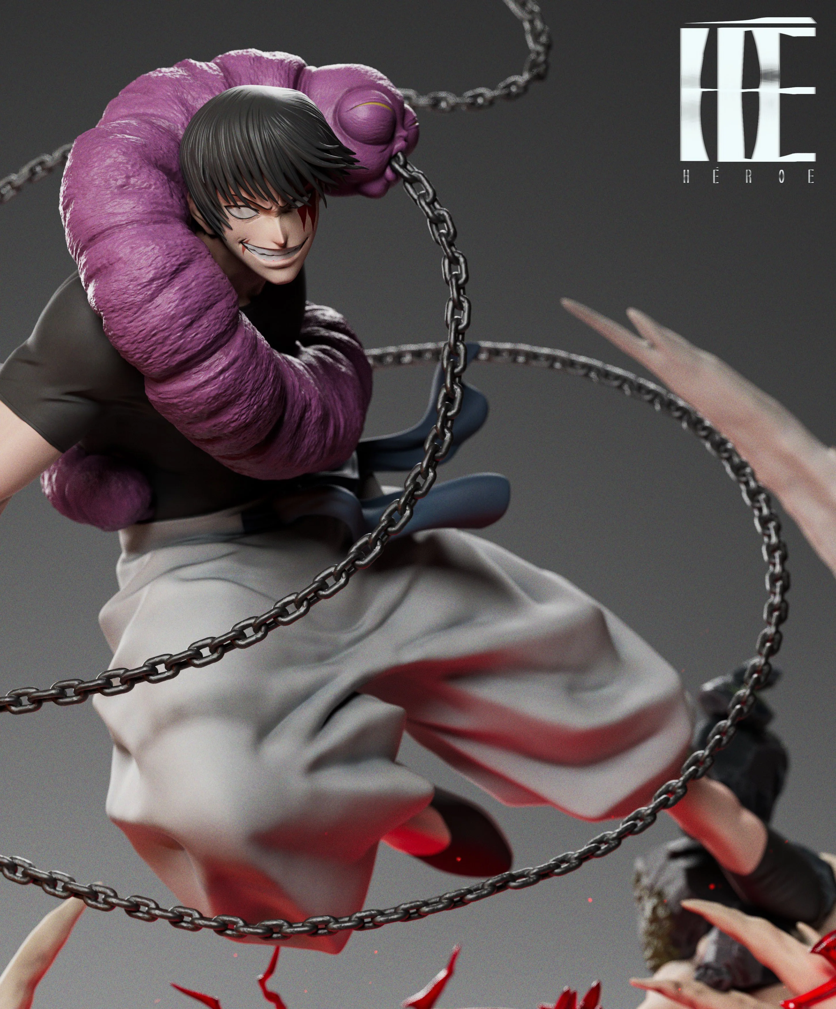 Jujutsu Kaisen - Fushiguro Toji | 1:6 Resin Statue | von Heroe Collectibles