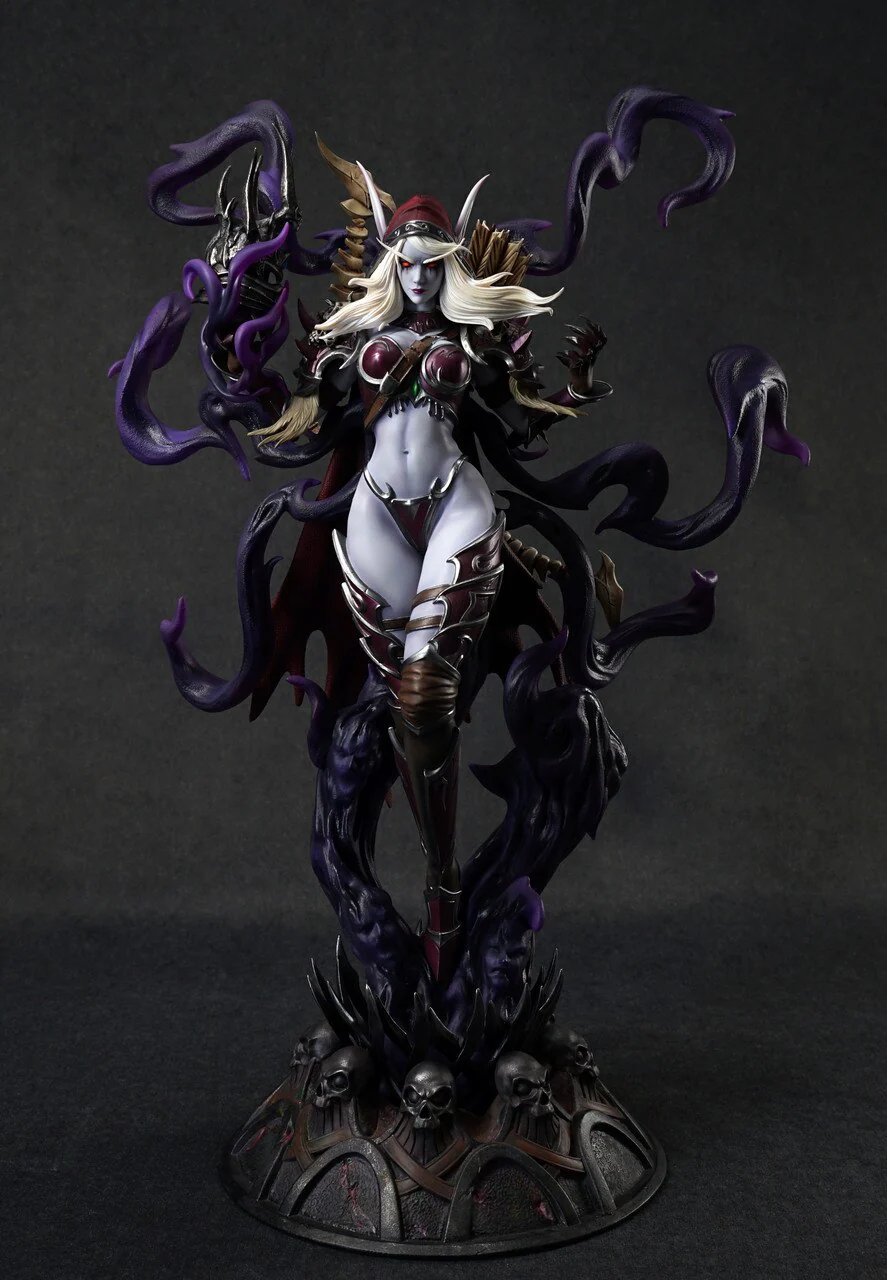 World of Warcraft - Sylvanas Windrunner | 1:4 Resin Statue | von Windseeker Studios