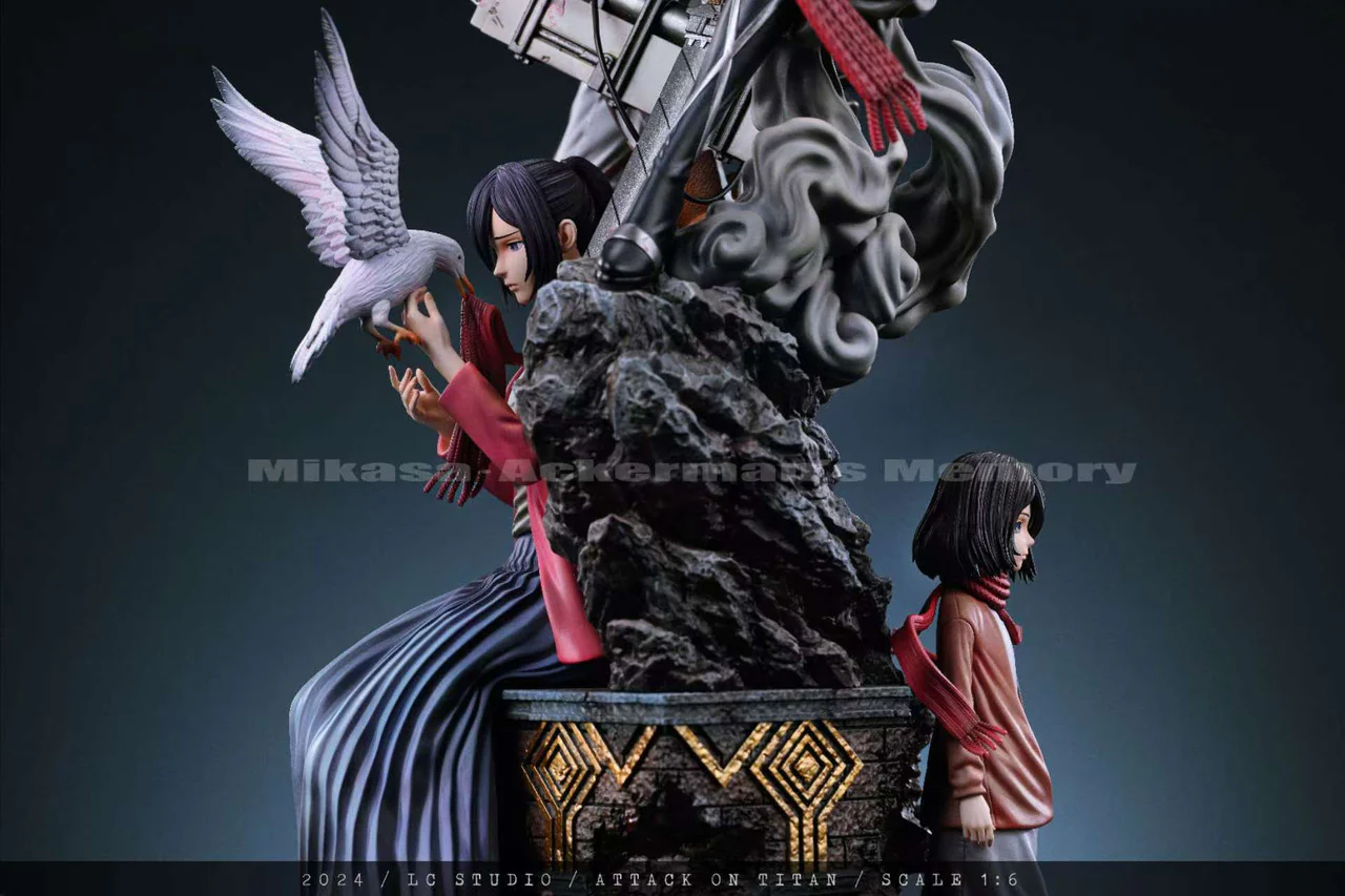 Attack on Titan - Mikasa Memory | 1:6 Resin Statue | by LC Studio