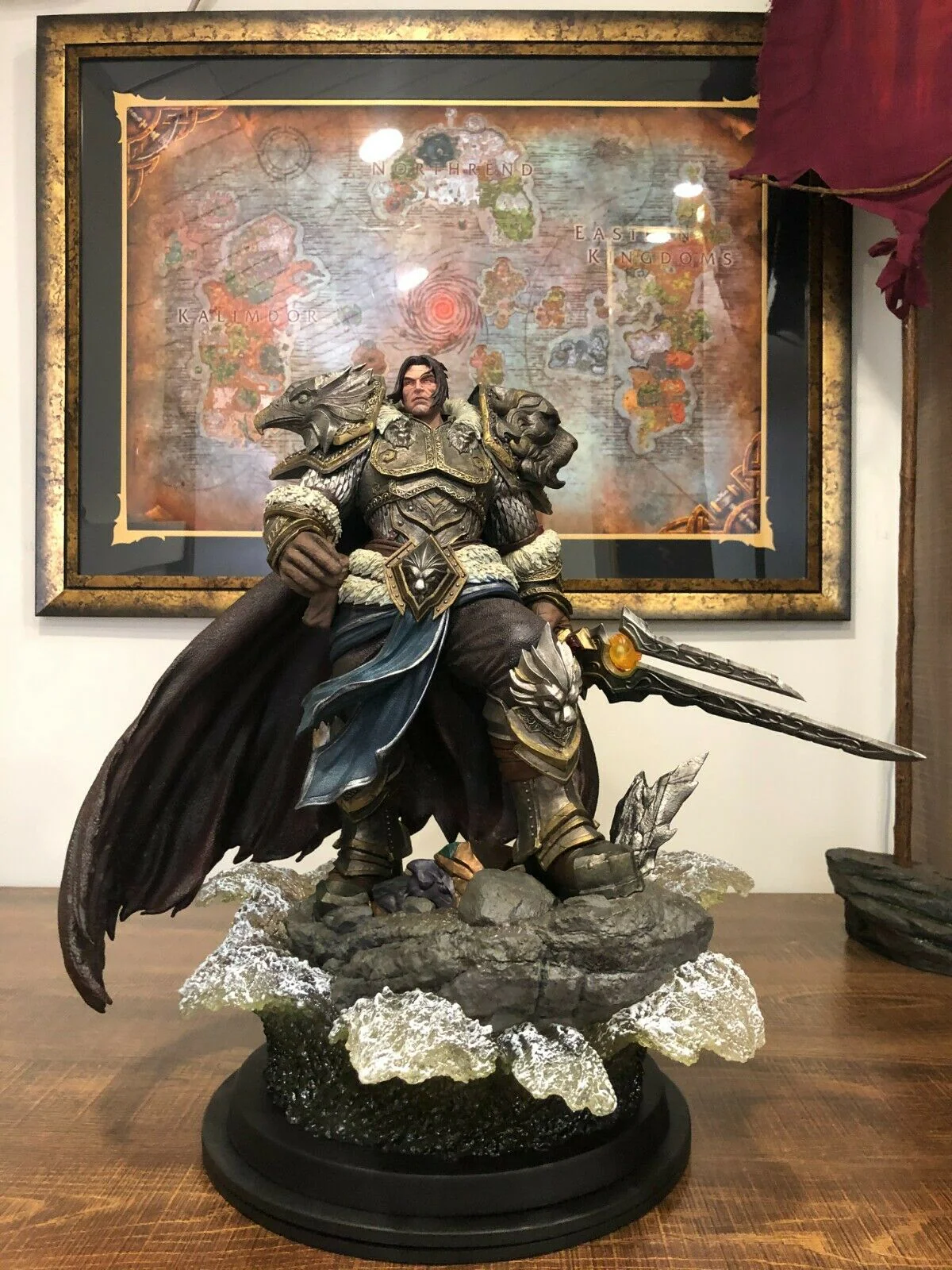World of Warcraft - Varian Wrynn | 1:5 Resin Statue | vom Bigfoot Studio