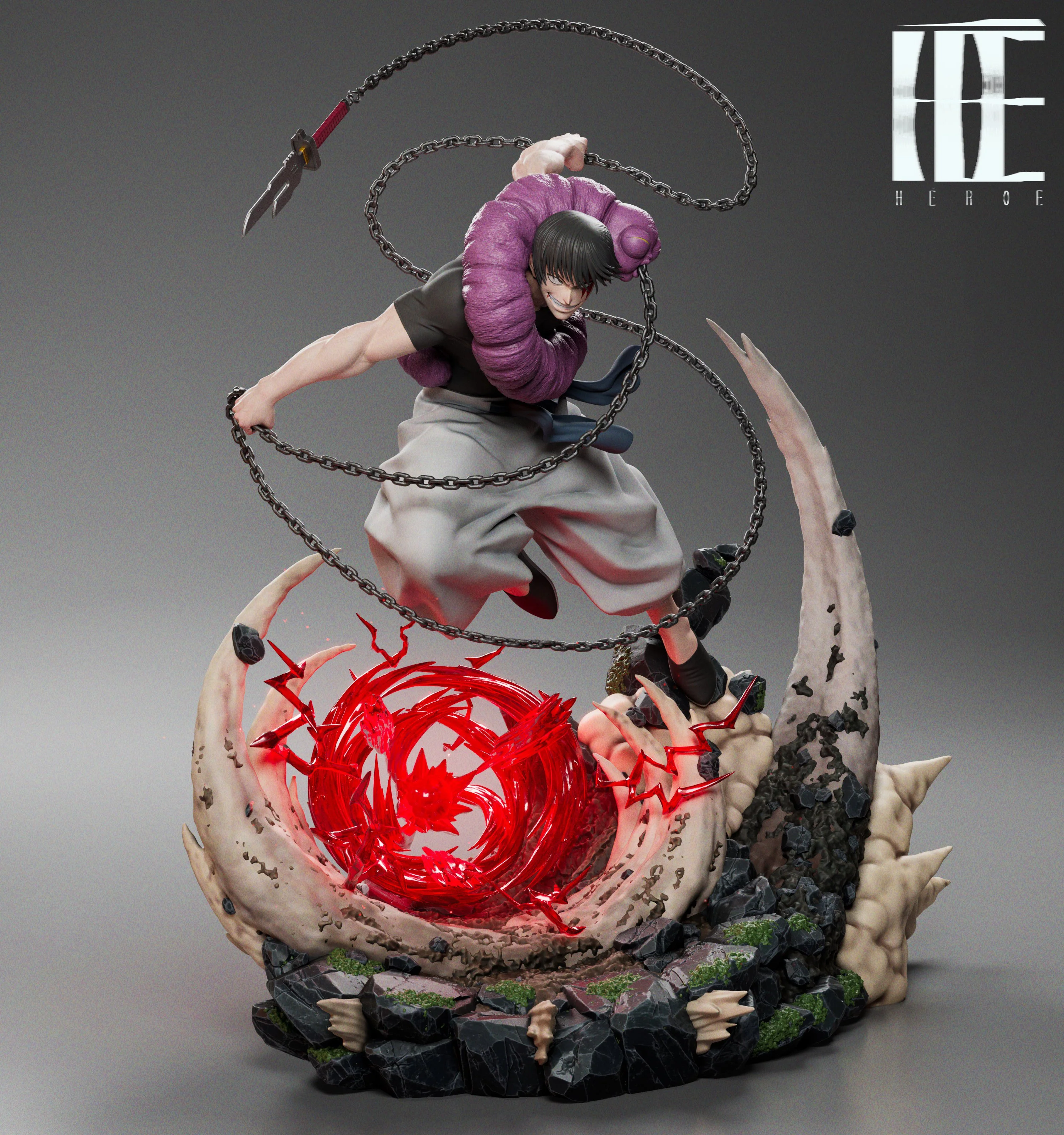 Jujutsu Kaisen - Fushiguro Toji | 1:6 Resin Statue | von Heroe Collectibles