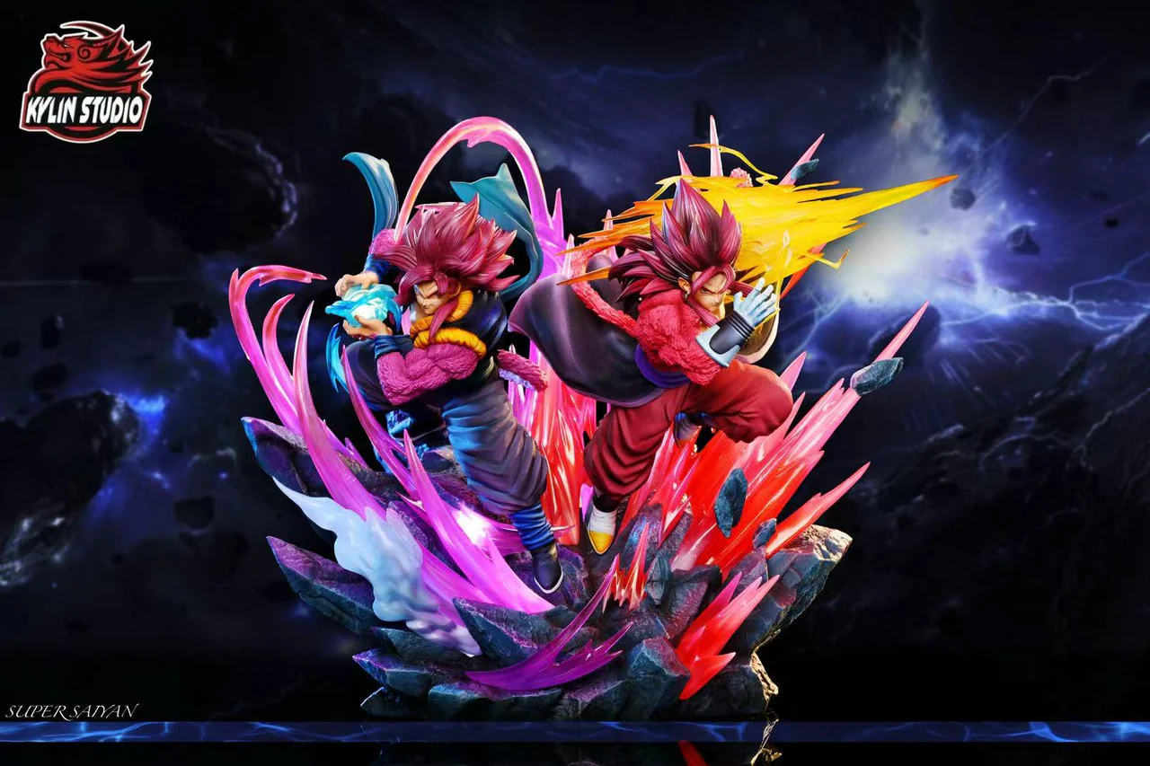 Dragon Ball - SS4 Gogeta & Vegito | 1:6 Resin Statue | by Kylin Studio