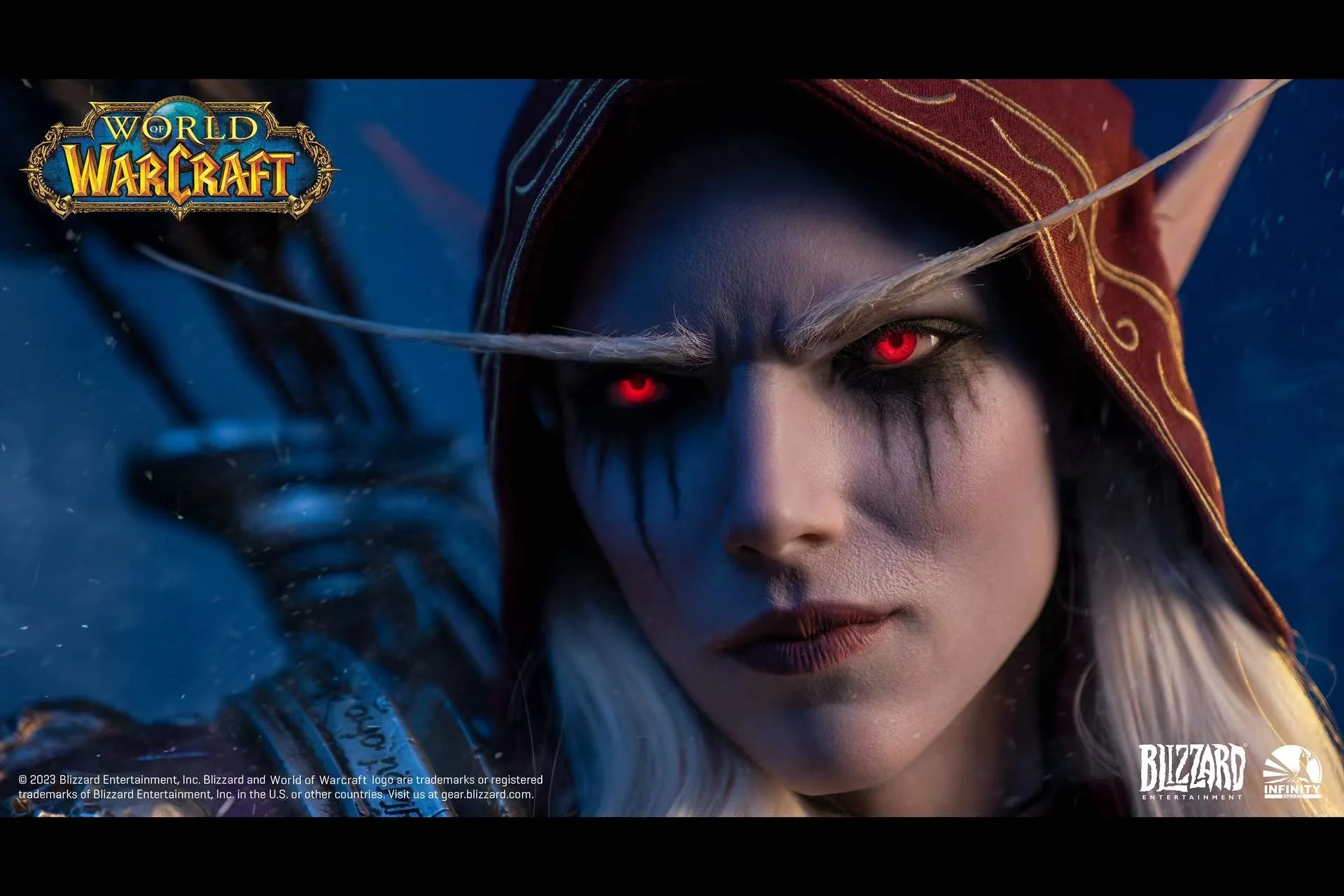 World of Warcraft - Sylvanas Windrunner | 1:1 Resin Bust | von Infinity Studio