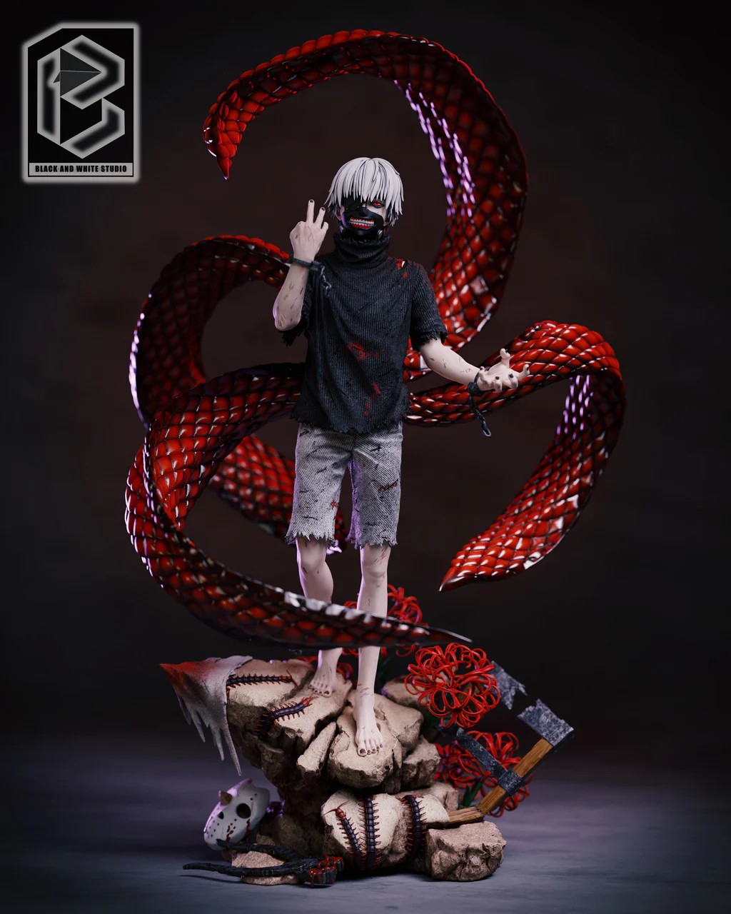 Tokyo Ghoul - Ken Kaneki | 1:6 Resin Statue | von BW Studio