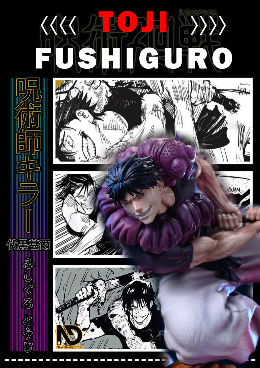 Jujutsu Kaisen - Geto Suguru vs. Toji Fushiguro | 1:6 Resin Statue | by AR Studio