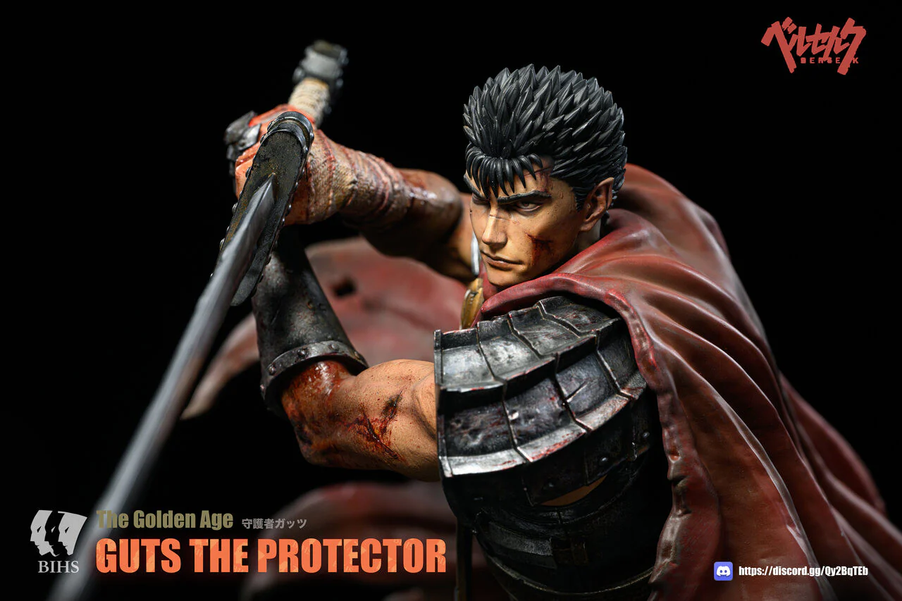 Berserk - Guts | 1:4 Resin Statue | by BIHS Studio
