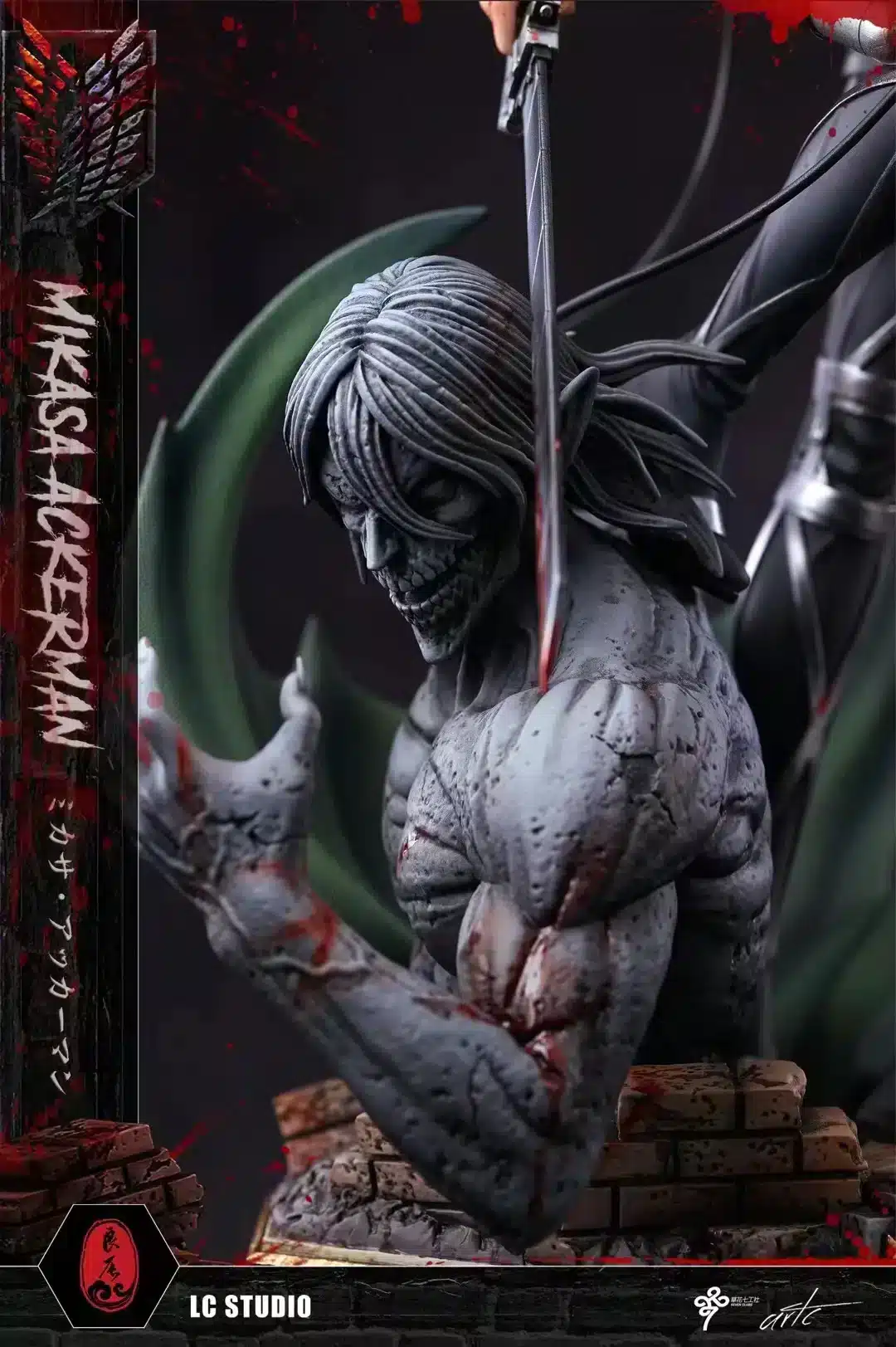 Attack on Titan - Mikasa Ackerman | 1:6 Resin Statue | von LC Studio