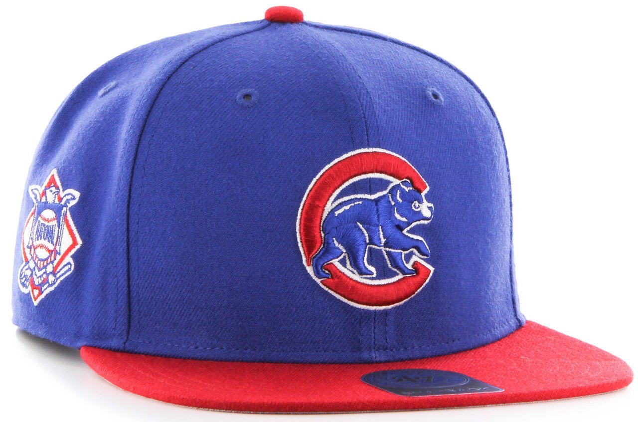 NEW ERA X 47BRAND CHICAGO CUBS SURE SHOT CAPTAIN TWO TONE SNAPBACK CAP
