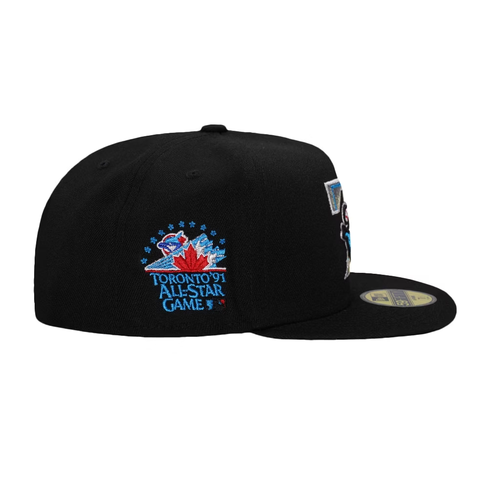 NEW ERA TORONTO BLUE JAYS ALL-STAR GAME 1991 BLACK PRIME EDITION 59FIFTY A FRAME