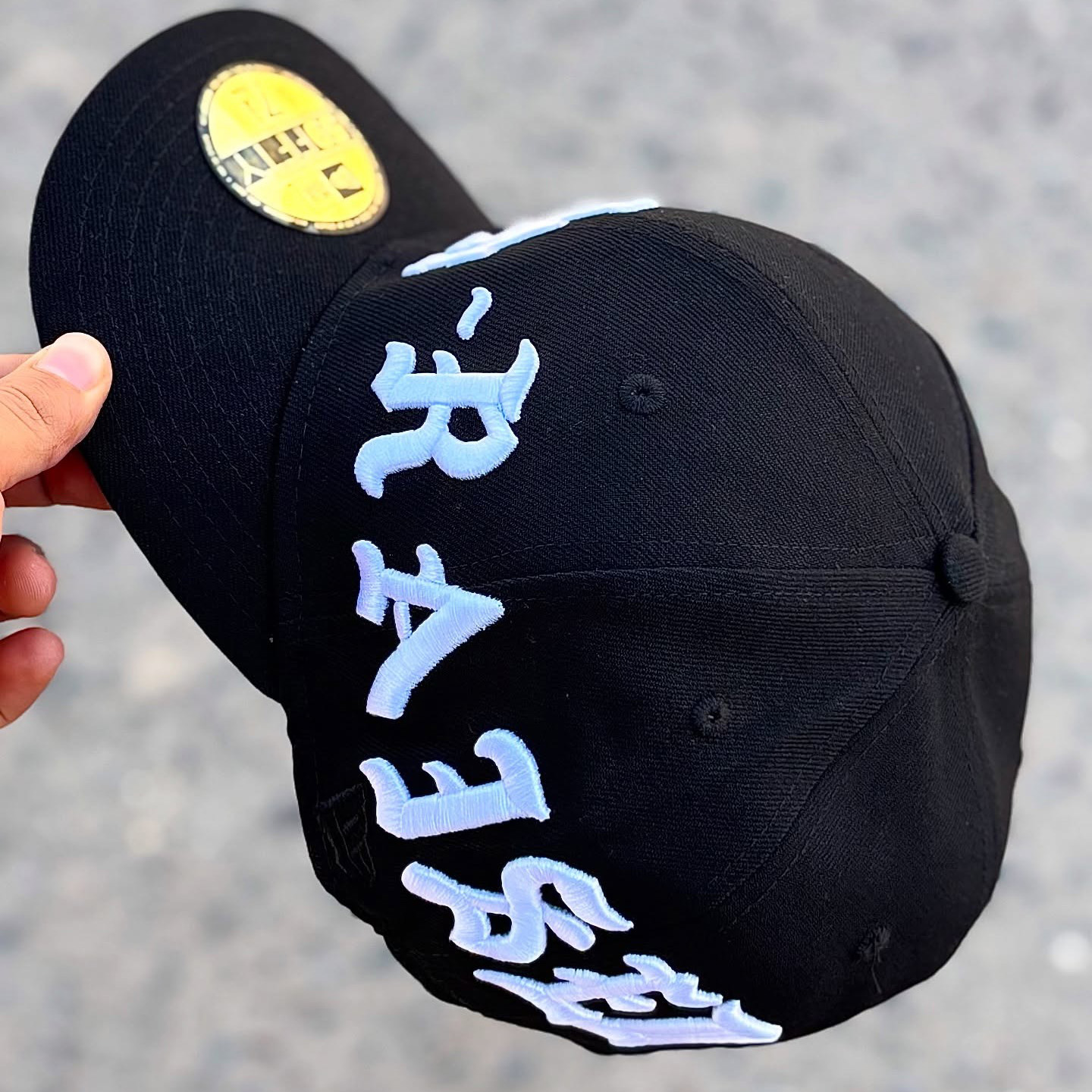 NEW ERA LA DODGERS X BORN RAISE FITT EMBROIDERED CASUAL BASEBALL CAP