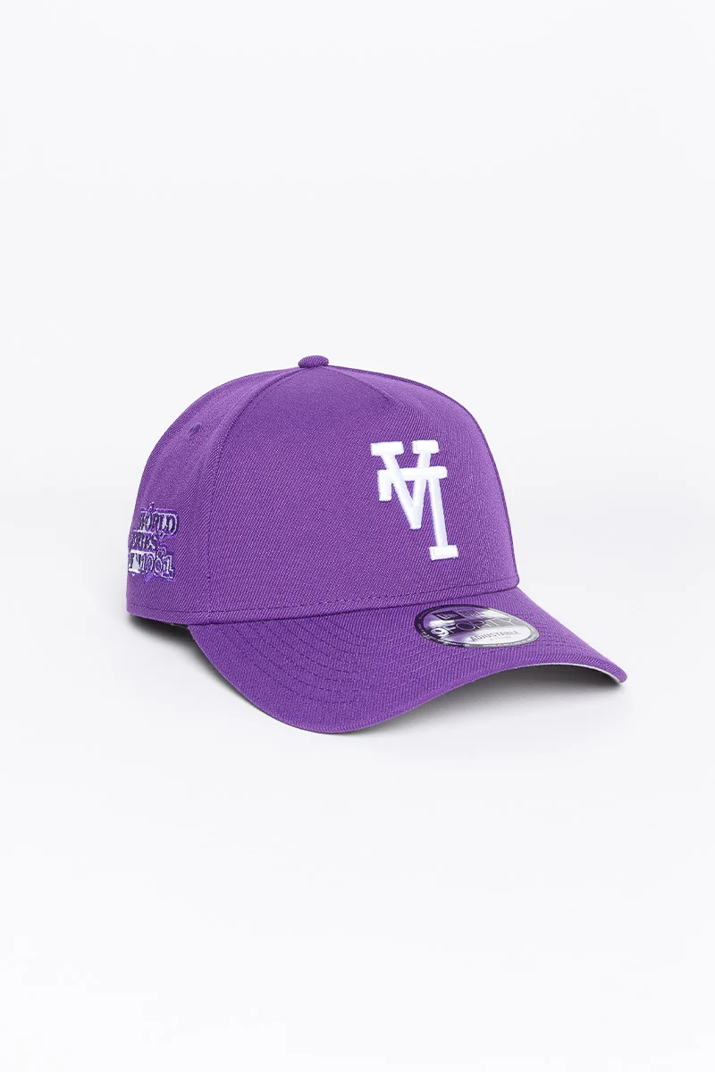 NEW ERA LOS ANGELES DODGERS 'UPSIDE DOWN LA POLYCHROMATIC' 9FORTY A-FRAME SNAPBACK